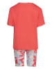 Skiny Pyjama in Rot/ Hellblau