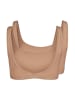 Skiny 2er-Set: Bustiers in Beige