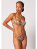 Skiny Biustonosz bikini w kolorze turkusowo-czerwonym