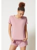 Skiny Koszulka piżamowa w kolorze jasnoróżowym