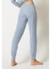 Skiny Pyjama-Hose in Hellblau
