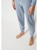 Skiny Pyjama-Hose in Hellblau
