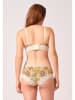 Skiny Bügelloser BH in Hellgrün/ Orange/ Creme