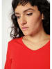 Skiny Pyjama-Oberteil in Rot