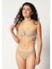 Skiny Biustonosz bandeau w kolorze beżowym