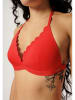 Skiny Biustonosz bikini w kolorze czerwonym
