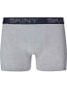 Skiny 2er-Set: Boxershorts in Dunkelblau/ Grau