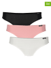 Skiny 3er-Set: Slips in Weiß/ Schwarz/ Rosa