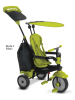 SmarTrike Rowerek trójkołowy "Glow" w kolorze czarno-zielonym - 10 m+