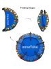 SmarTrike Trampolin "3-in-1-Aktivitätscenter" in Schwarz/ Blau/ Bunt - ab 12 Monaten