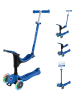 GLOBBER 3-in1-Scooter "Go-Up Sporty" donkerblauw - vanaf 15 maanden