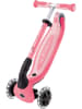 GLOBBER 3in1-Scooter "Globber go up baby 360 lights" in Rosa - ab 4 Jahren