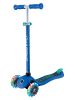 GLOBBER Scooter "Primo Lights" mit Leuchtrollen in Dunkelblau - ab 3 Jahren