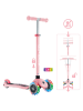 GLOBBER Step "Primo Lights" met led-wielen lichtroze - vanaf 3 jaar