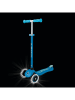 GLOBBER Scooter "Primo Plus Glow Lights" mit Leuchtrollen in Türkis - ab 3 Jahren