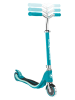 GLOBBER Scooter "Flow 125 Lights" mit Leuchtrollen in Türkis - ab 5 Jahren