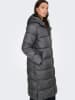 ONLY Płaszcz pikowany w kolorze szarym
