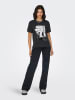 ONLY Shirt in Schwarz