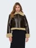 ONLY Kunstlederjacke "ONLVERONA" in Braun