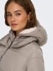 ONLY Steppmantel in Taupe