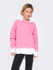 ONLY Sweatshirt lichtroze