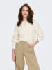 ONLY Sweter w kolorze kremowym