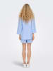 ONLY Blouse lichtblauw/wit