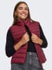 ONLY Doorgestikte bodywarmer bordeaux