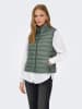ONLY Doorgestikte bodywarmer groen