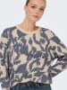 ONLY Sweter w kolorze niebiesko-beżowym
