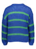 ONLY Pullover in Blau/ Grün
