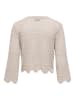 ONLY Sweter w kolorze kremowym