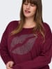 ONLY Pullover in Bordeaux