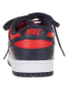 Nike Leren sneakers "Dunk Low Retro SE" donkerblauw/rood