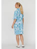 SisterS point Sukienka w kolorze błękitno-białym