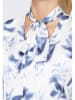 SisterS point Bluse in Weiß/ Blau