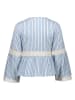 SisterS point Bluzka w kolorze błękitno-białym