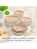 Moritz & Moritz 18-delige serviesset "Cavo" crème/beige
