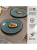 Moritz & Moritz 2-delige set: serveerborden "Organic" lichtblauw - Ø 29 cm