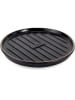 Römertopf Grillplatte in Schwarz - Ø 32 cm