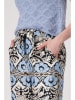 monari Hose in Creme/ Hellblau/ Schwarz