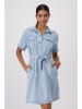 monari Spijkerjurk lichtblauw