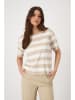 monari Shirt in Beige/ Weiß