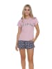 Doctor Nap Pyjama in Rosa/ Grau