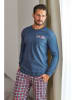 Doctor Nap Pyjama in Blau/ Rot