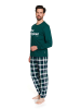 Doctor Nap Pyjama in Dunkelgrün