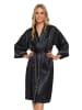 Doctor Nap Kimono in Schwarz