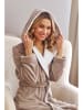 Doctor Nap Bademantel in Beige