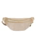 Anna Morellini Leder-Gürteltasche "Carola" in Taupe/ Beige - (B)32 x (H)16 x (T)9,5 cm
