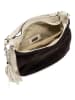 Anna Morellini Leder-Schultertasche "Forena" in Braun - (B)32 x (H)25 x (T)11 cm